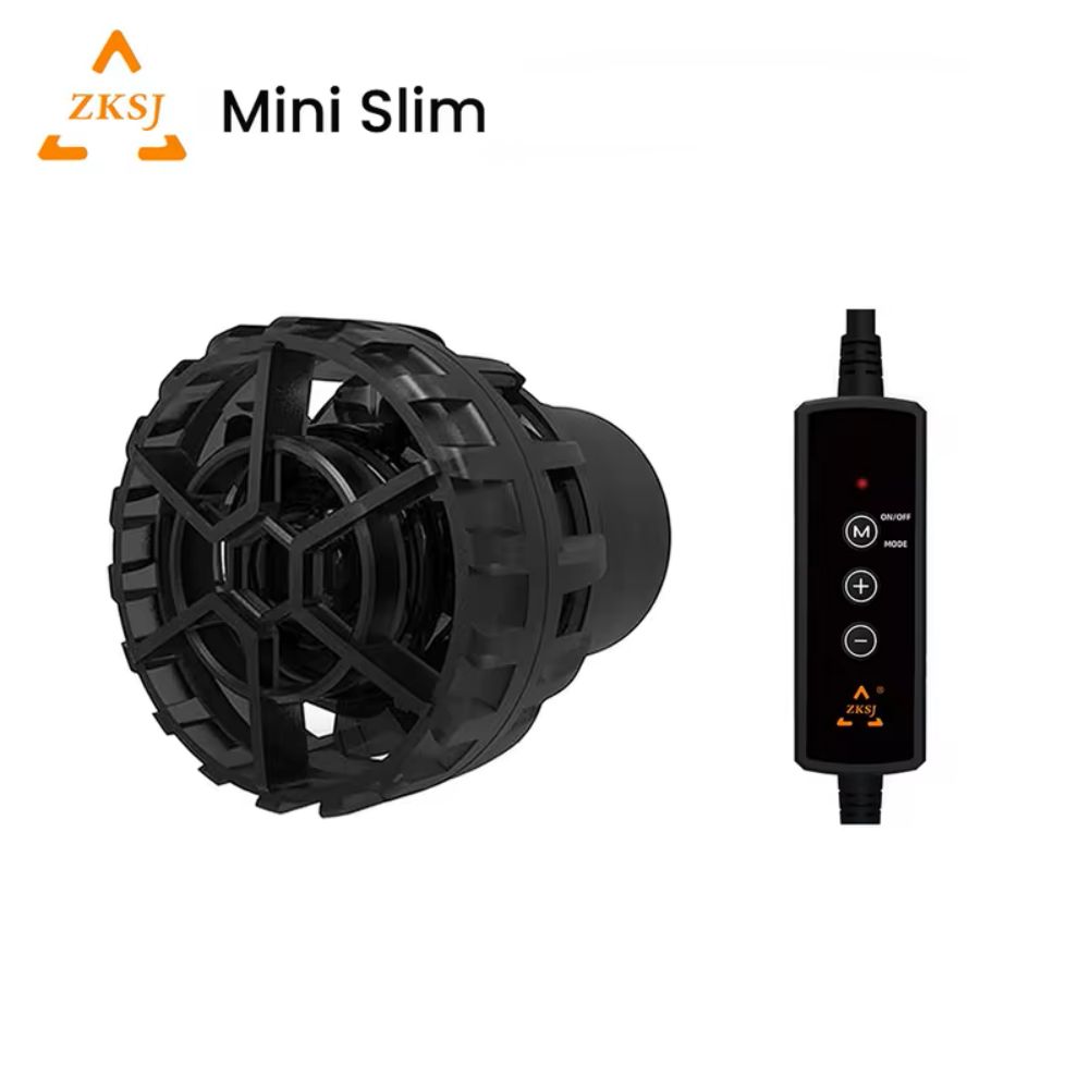Marine Aquarium Wave Maker - ZKSJ Terceira geração Mini Slim 2000