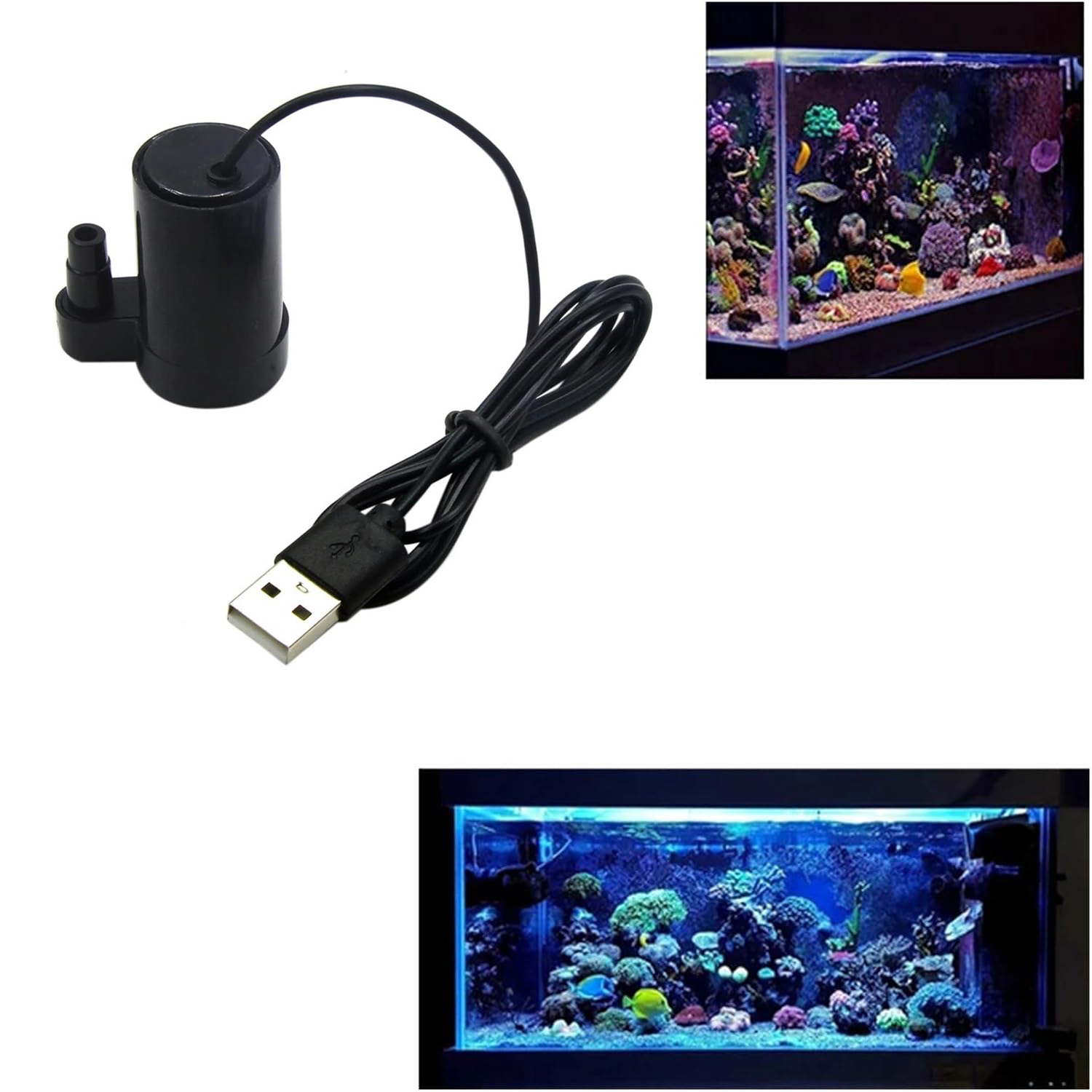 Marine Aquarium Hydrometer - 1/2pc dc 3-5v usb micro submersível