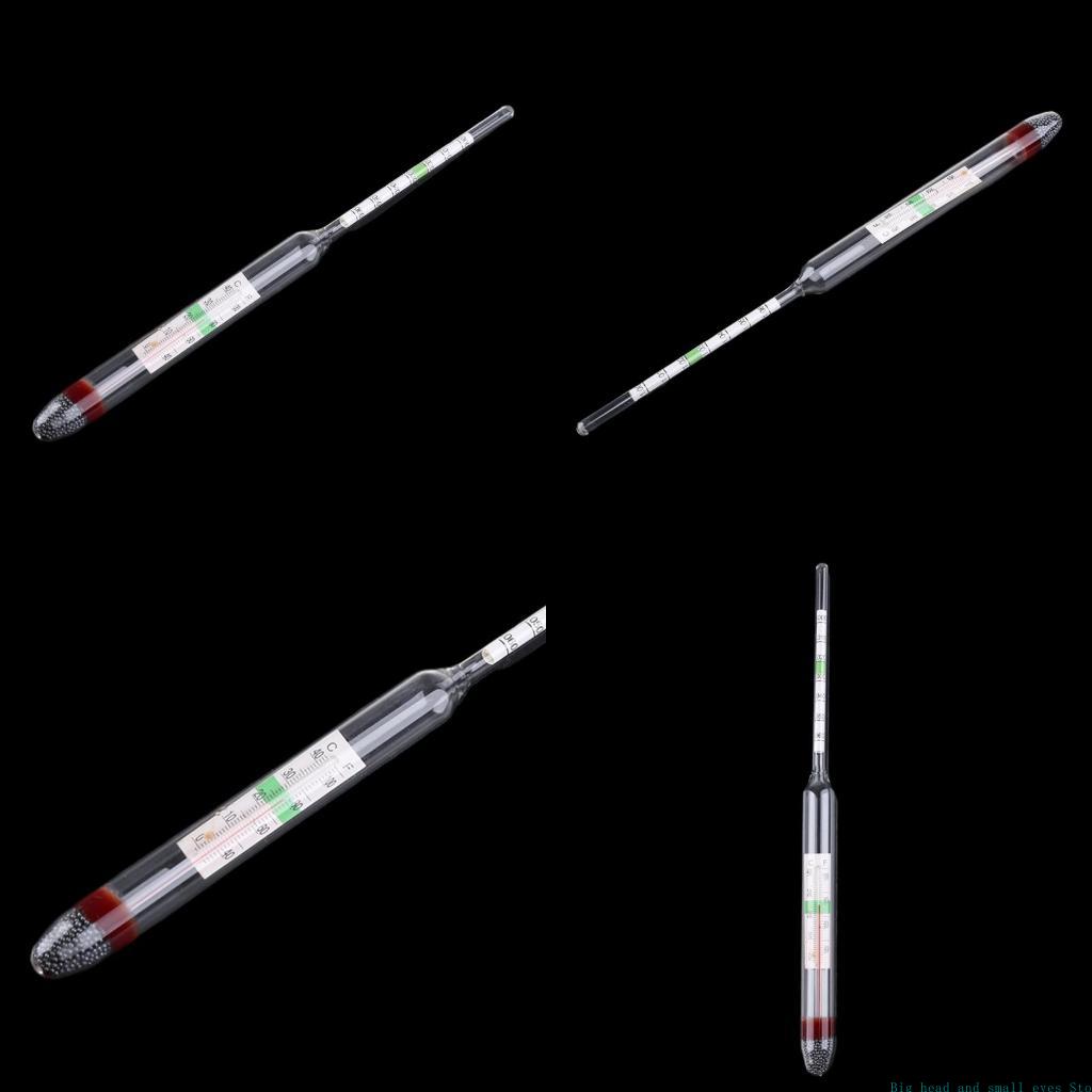 Marine Aquarium Hydrometer - 581C Aquários Hidrômetro vidro com termômetros