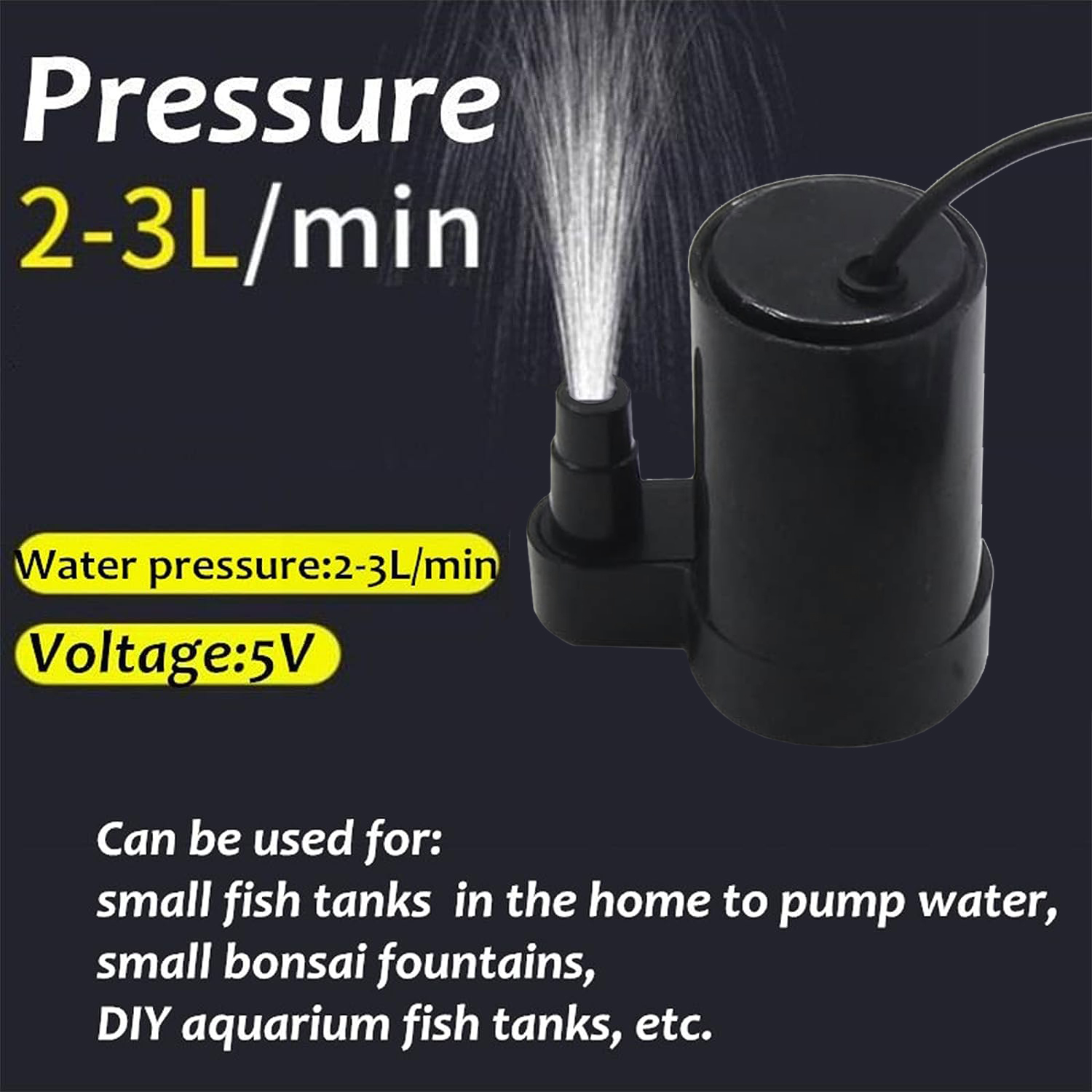 1/2pc dc 3-5v usb micro submer - Marine Aquarium Hydrometer avaliação e preço