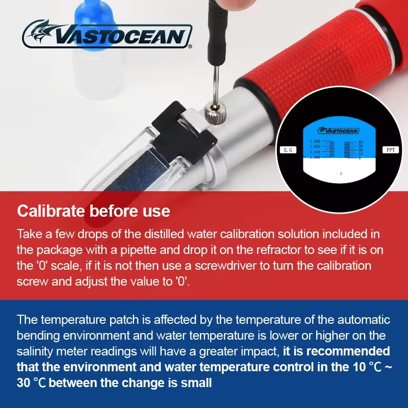 Refratômetro de Água Salgada V - Marine Aquarium Hydrometer avaliação e preço