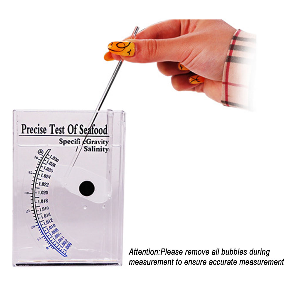 Medidor de Salinidade para Aqu - Marine Aquarium Hydrometer avaliação e preço
